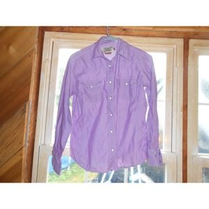 schmidt workwear pearl snap shirt S